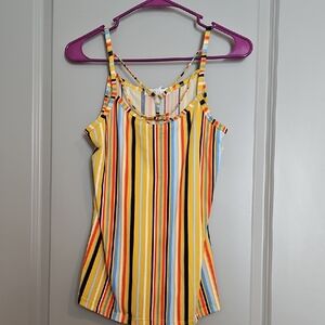 Eye Candy Large Striped Tank Top